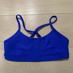 Airlift Intrigue Bra | Alo Yoga (Bright Blue, Size S 4-6)